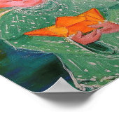 Waterverf Angel Art Print Painting Poster (Hoek)