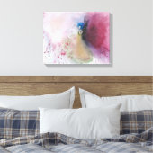 Waterverf Angel Canvas Afdruk (Insitu (Slaapkamer))
