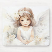 Waterverf Angel Meisje Muismat (Voorkant)