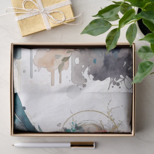 Waterverf Angel Tissuepapier (Geschenk)