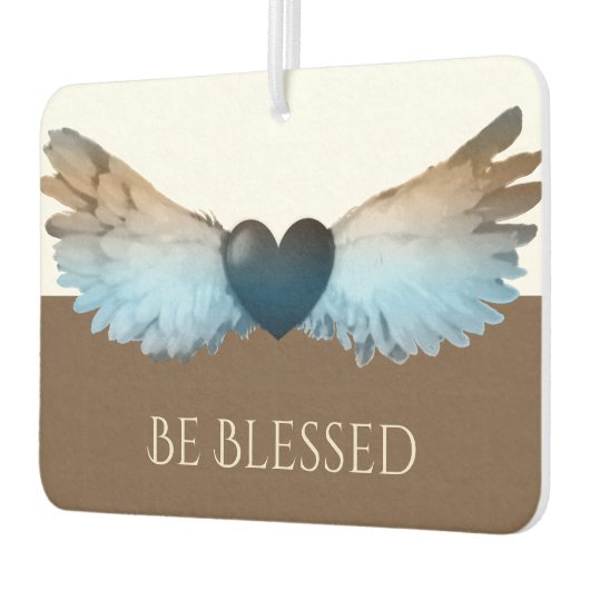 Waterverf Angel Wings & Heart moeten worden weggeb Luchtverfrisser (Links)