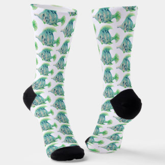 Waterverf "Animal Art Blue Tropical Fish" Sokken