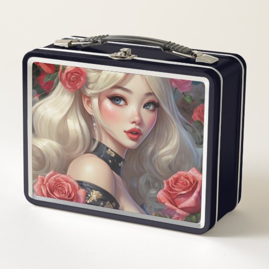 Waterverf Anime Metal Lunchbox (Voorkant)
