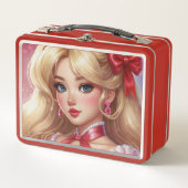 Waterverf Anime Metal Lunchbox (Voorkant)