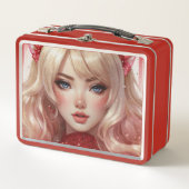 Waterverf Anime Metal Lunchbox (Voorkant)