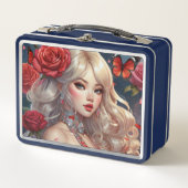 Waterverf Anime Metal Lunchbox (Voorkant)