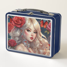Waterverf Anime Metal Lunchbox