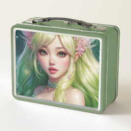 Waterverf Anime Metal Lunchbox
