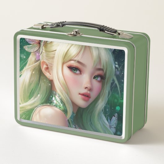 Waterverf Anime Metal Lunchbox (Voorkant)