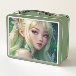 Waterverf Anime Metal Lunchbox