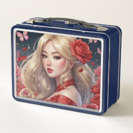 Waterverf Anime Metal Lunchbox