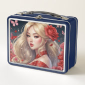 Waterverf Anime Metal Lunchbox (Voorkant)