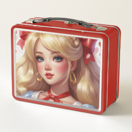 Waterverf anime Metal Lunchbox