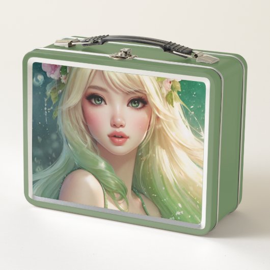 Waterverf Anime Metal Lunchbox (Voorkant)