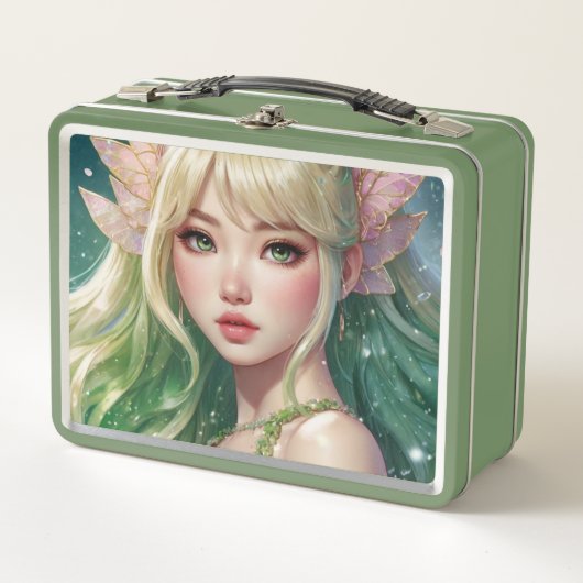 Waterverf Anime Metal Lunchbox (Voorkant)