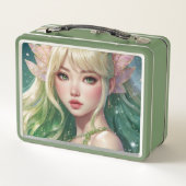 Waterverf Anime Metal Lunchbox (Achterkant)