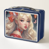 Waterverf Anime Metal Lunchbox (Voorkant)