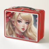 Waterverf anime Metal Lunchbox (Voorkant)
