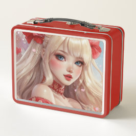 Waterverf anime Metal Lunchbox