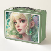 Waterverf Anime Metal Lunchbox (Achterkant)