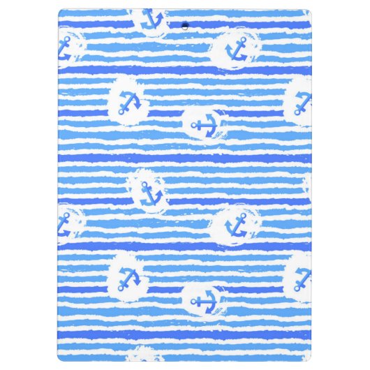 Waterverf ankerpatroon 1 klembord (Achterkant)