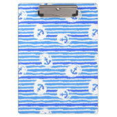 Waterverf ankerpatroon 1 klembord (Voorkant)