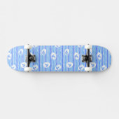 Waterverf ankerpatroon 1 persoonlijk skateboard (Horizontaal)