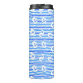 Waterverf ankerpatroon 1 thermosbeker (Achterkant)