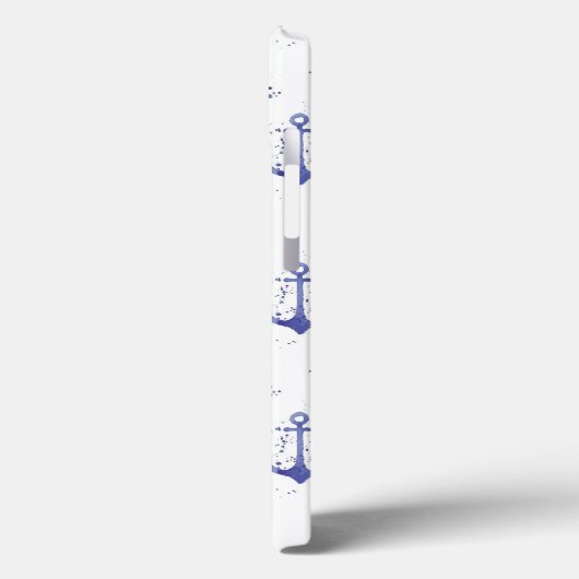 Waterverf ankerpatroon 2 Case-Mate iPhone case (Achterkant / Links)