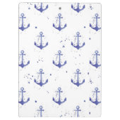 Waterverf ankerpatroon 2 klembord (Achterkant)