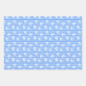 Waterverf Ankerpatroon Inpakpapier Vel (Voorkant 3)