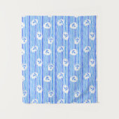 Waterverf-ankerpatroon Wandkleed (Voorkant)