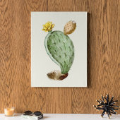 Waterverf Antiek Botanische Cactus Print Poster