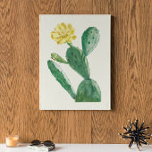 Waterverf Antiek Botanische Cactus Print Poster