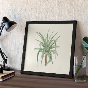 Waterverf Antiek Poster voor botanische afdrukken