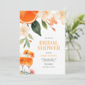 Waterverf Aperol Spritz Vrijgezellenfeest Kaart (Staand voorkant)