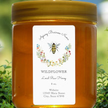 Waterverf Apiary Product  Wildflower Honey Bee