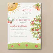 Waterverf Appelboomgaard Baby Shower Kaart