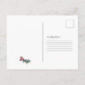 Waterverf appelcider-recept | Vakantiekaart Briefkaart (Achterkant)