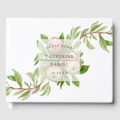 waterverf appels bruiloft gastenboek (Voorkant)