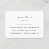 waterverf appels cidermolen appelboomgaard visitekaartje (Achterkant)