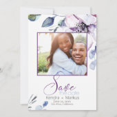 Waterverf Apple Blossoms Sla de datum op Kaart (Voorkant)