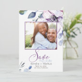 Waterverf Apple Blossoms Sla de datum op Kaart (Staand voorkant)