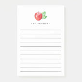 Waterverf Apple | Gepersonaliseerde leningen Post-it® Notes (Voorkant)
