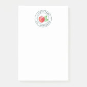 Waterverf Apple-leraar Post-it® Notes (Voorkant)