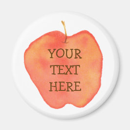 Waterverf Apple Magneet