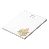 Waterverf Apple Note van het Notitieblok van de le (Linkerzijde)