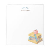 Waterverf Apple Note van het Notitieblok van de le (Voorkant)