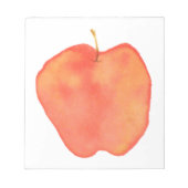 Waterverf Apple Notitieblok (Voorkant)