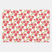 Waterverf Apple Pattern Handbeschilderd Inpakpapier Vel (Voorkant 3)